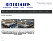 Tablet Screenshot of bedrooms1.com